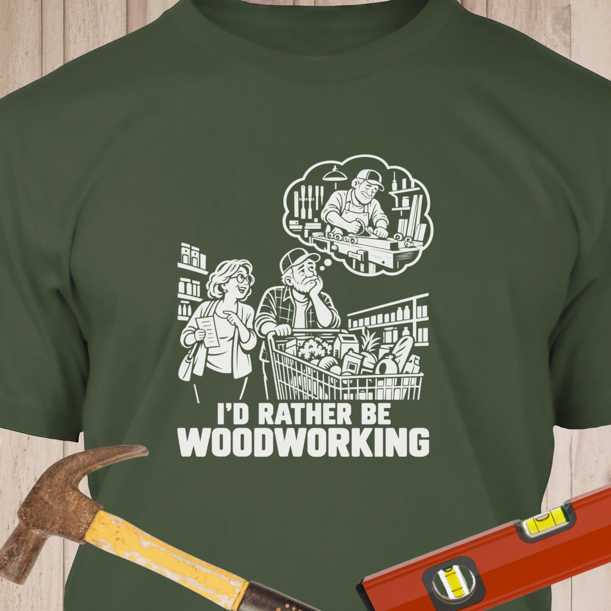 Supermarket Woodworking Text