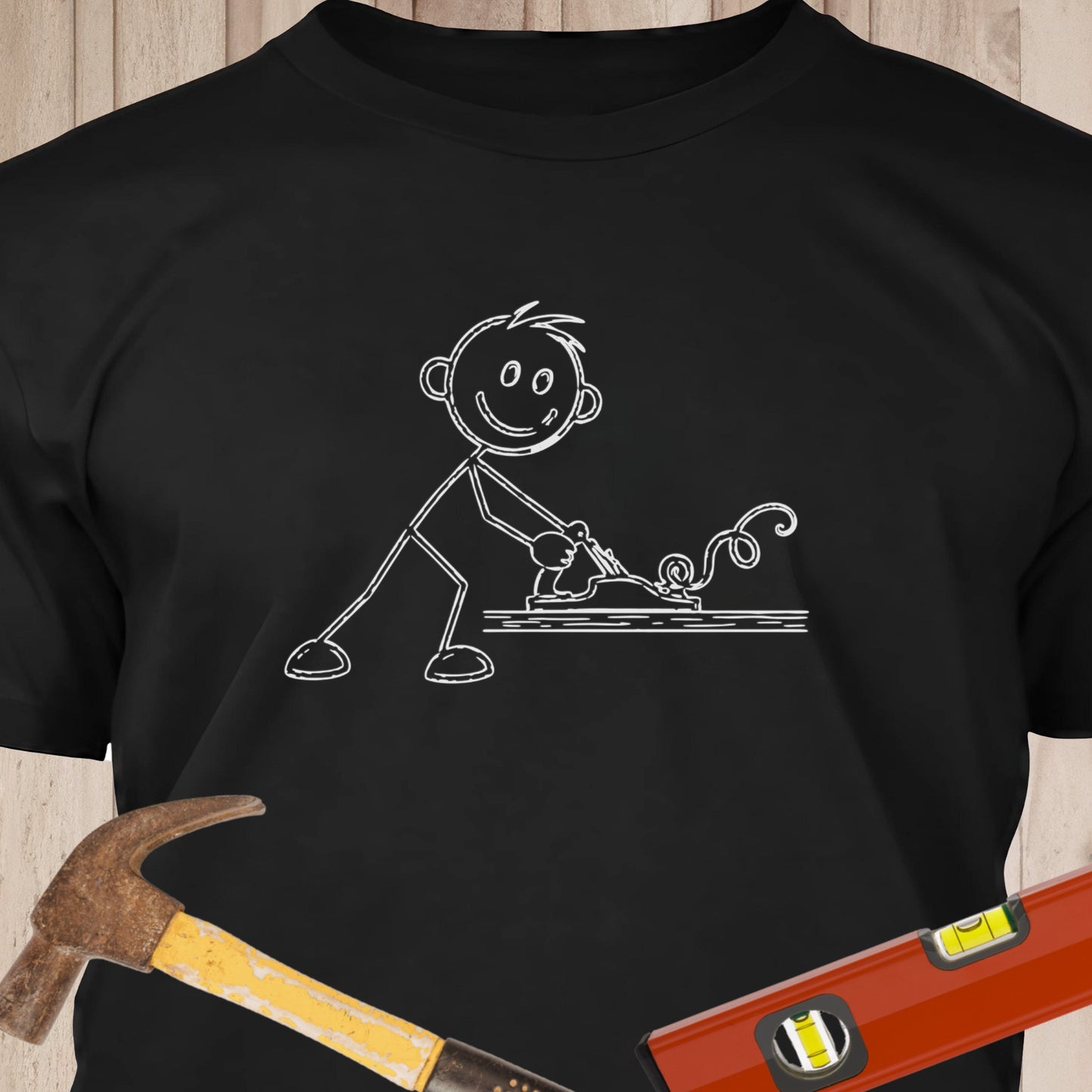 Stickman with Plane