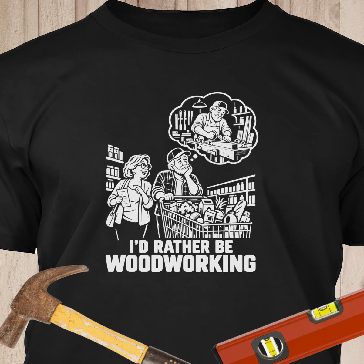 Supermarket Woodworking Text