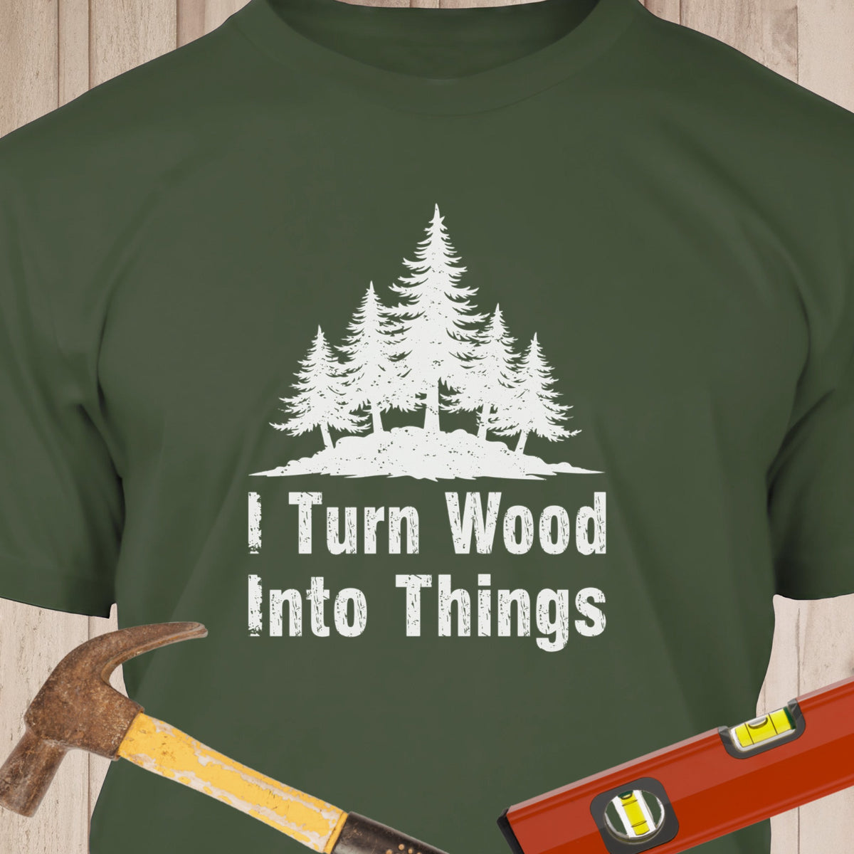 I Turn Wood Into Things