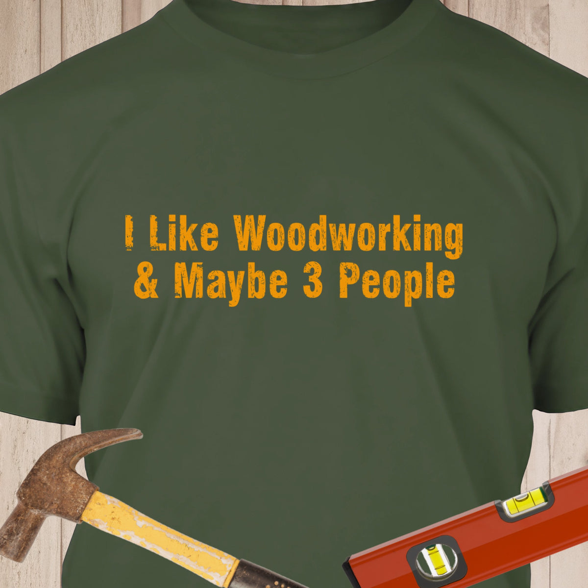 I Like Woodworking & 3 People