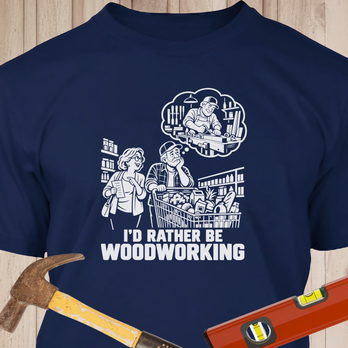 Supermarket Woodworking Text