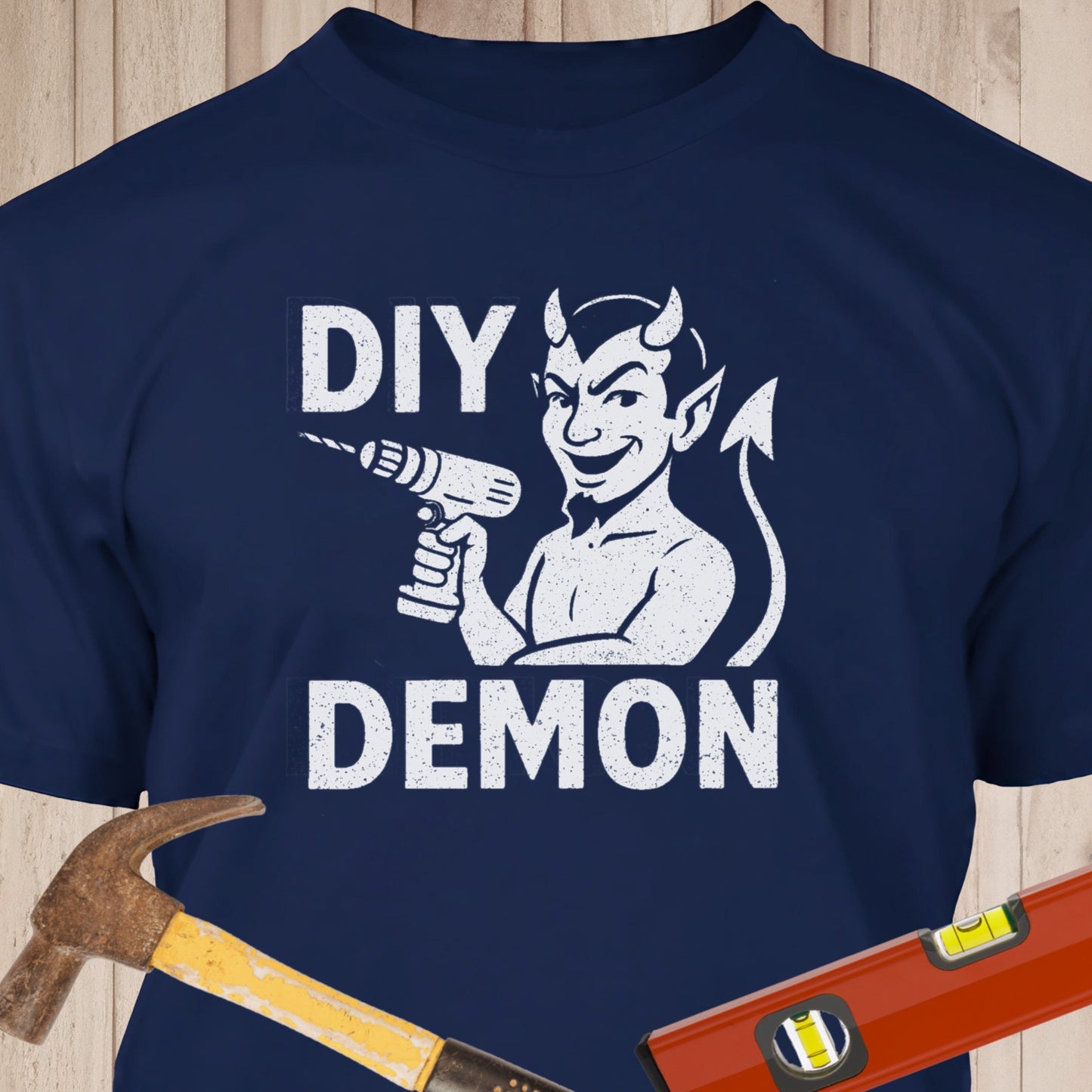 DIY Demon - Funny Woodworker & DIY T-Shirt