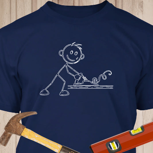 Stickman with Plane