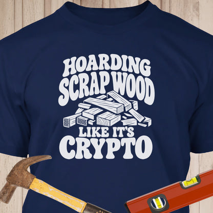 Scrap Wood Crypto Graphic