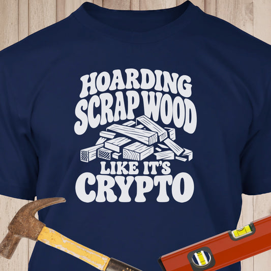 Scrap Wood Crypto Graphic