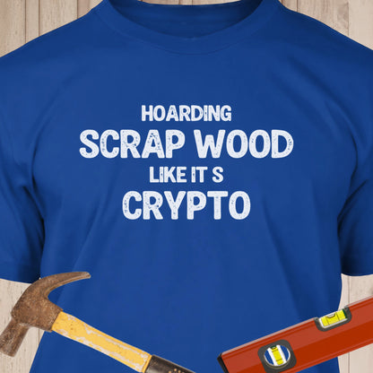 Scrap Wood Crypto Text