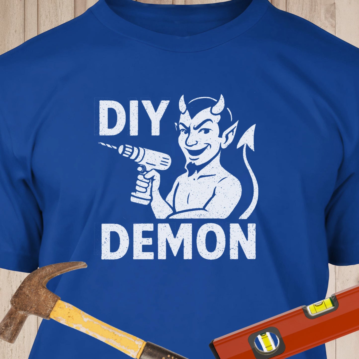 DIY Demon - Funny Woodworker & DIY T-Shirt